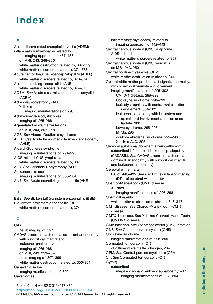 Index