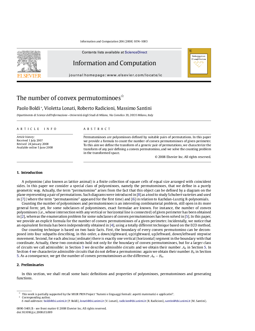 The number of convex permutominoes 