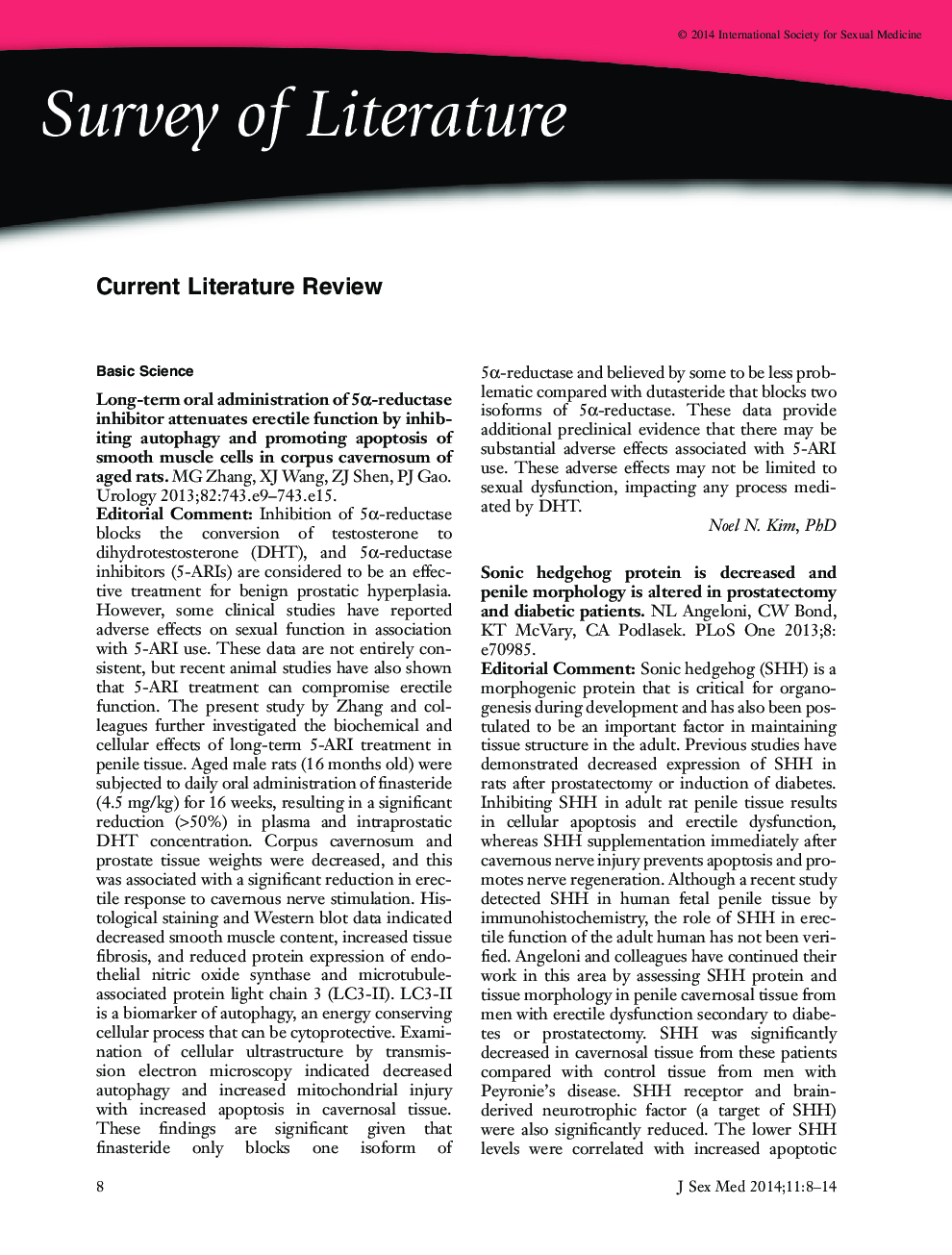 Current Literature Review