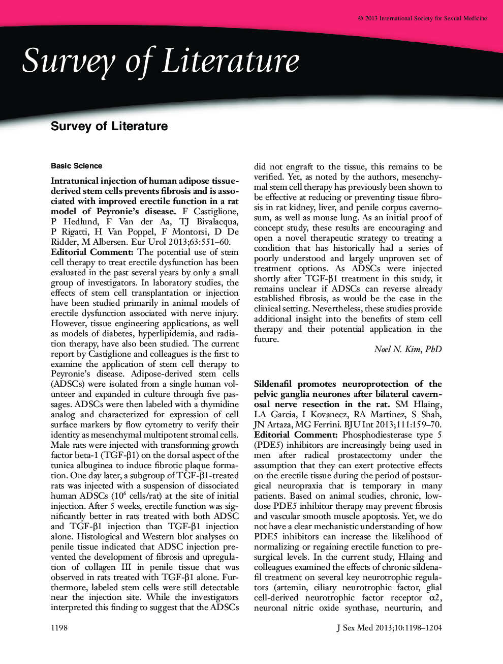 Survey of Literature