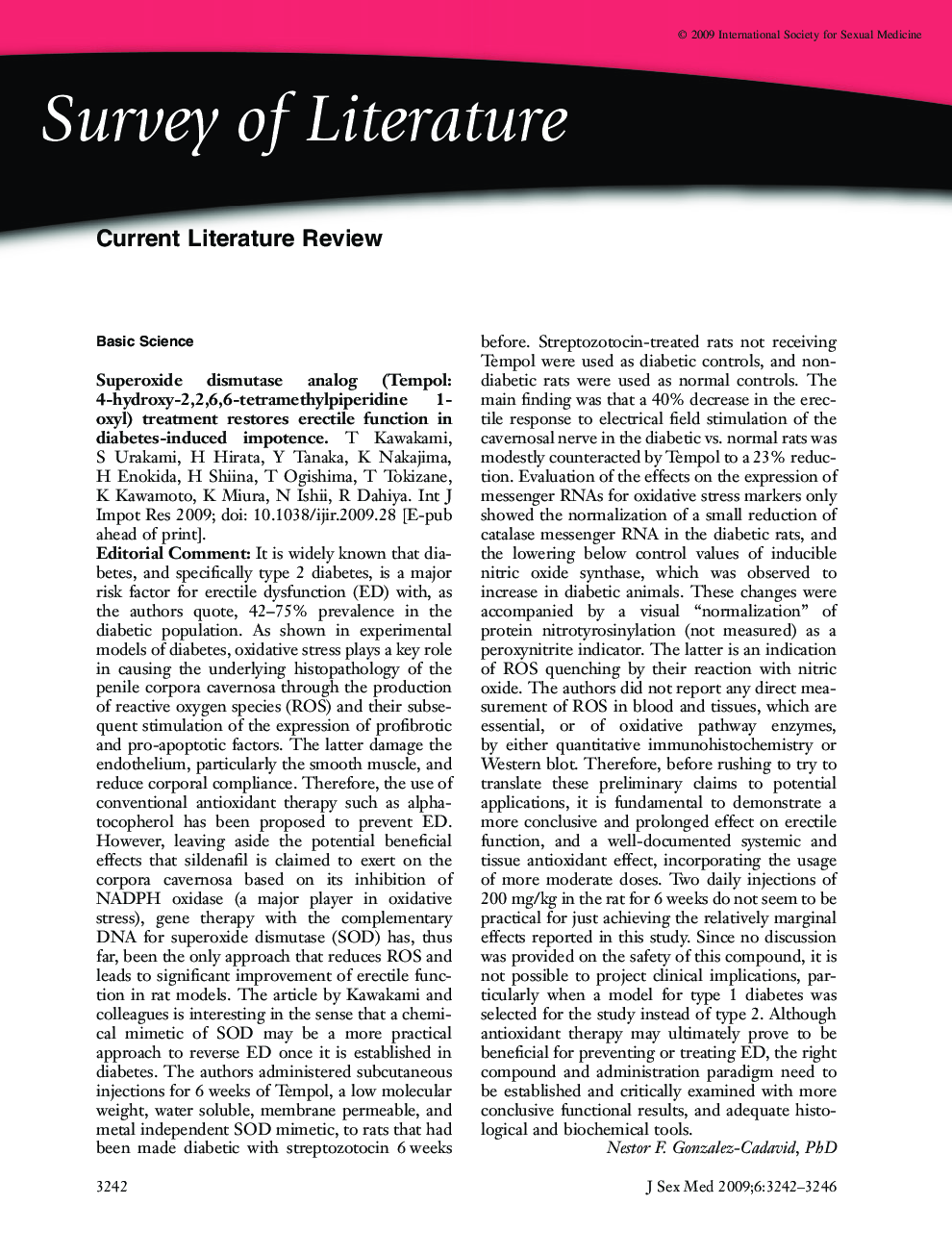 Survey of Literature: Current Literature Review