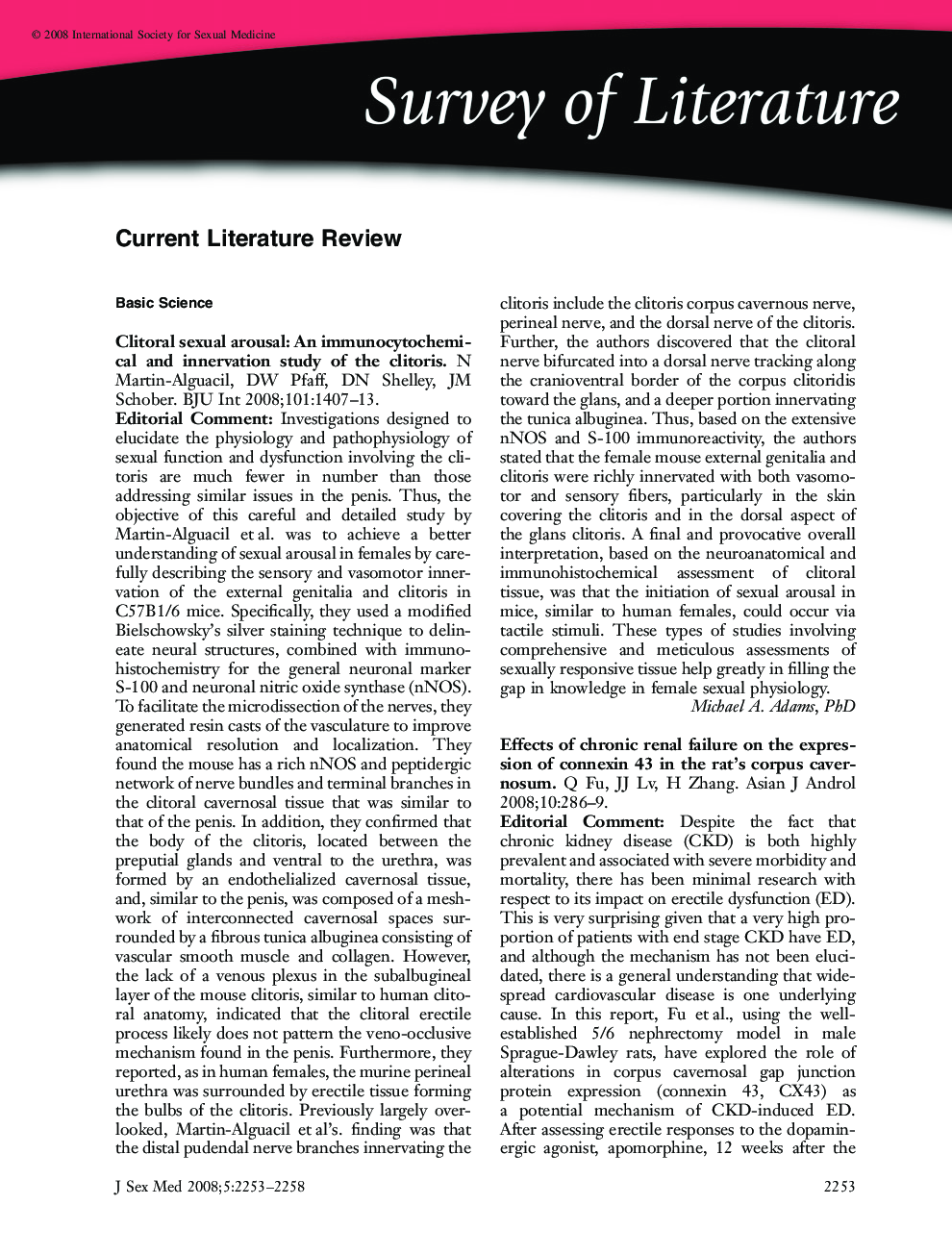Current Literature Review