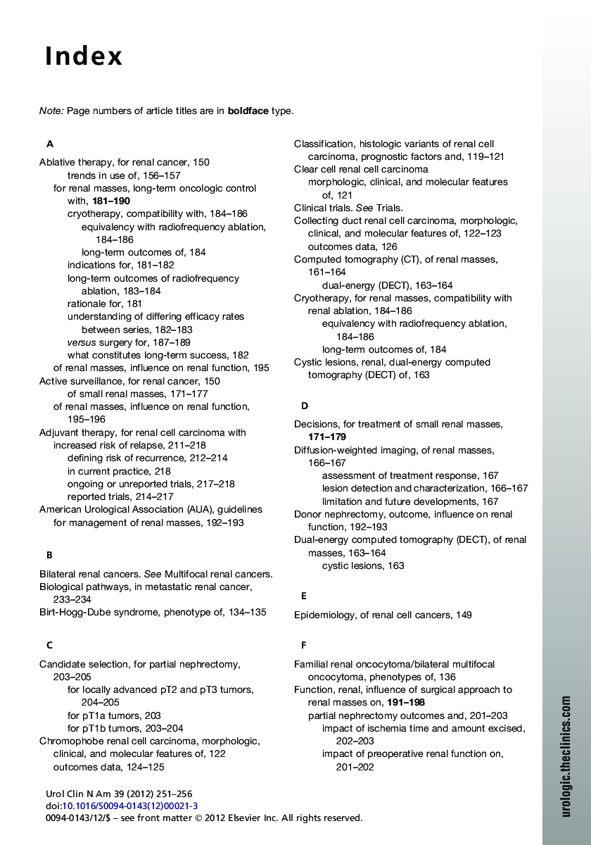 عکس صفحه اول مقاله: Index Index
