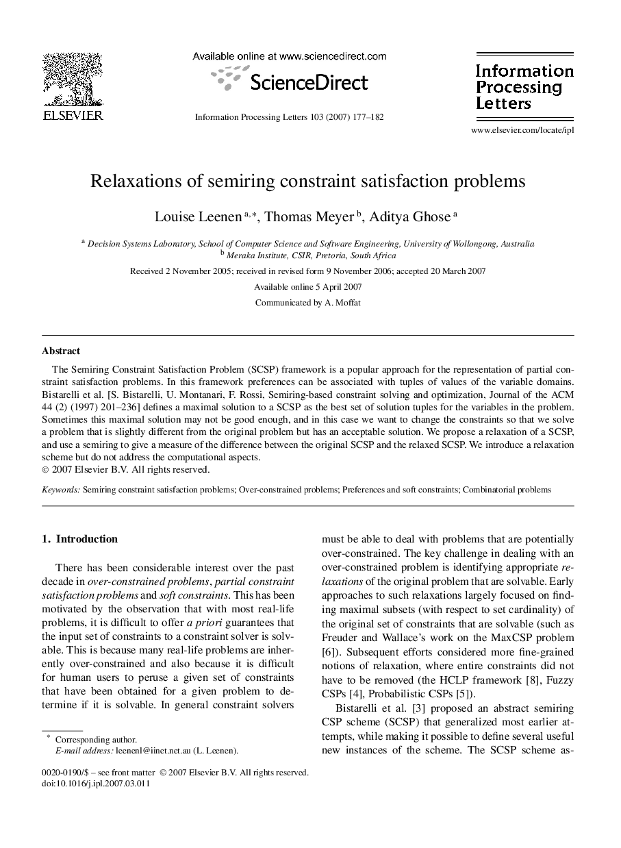 Relaxations of semiring constraint satisfaction problems