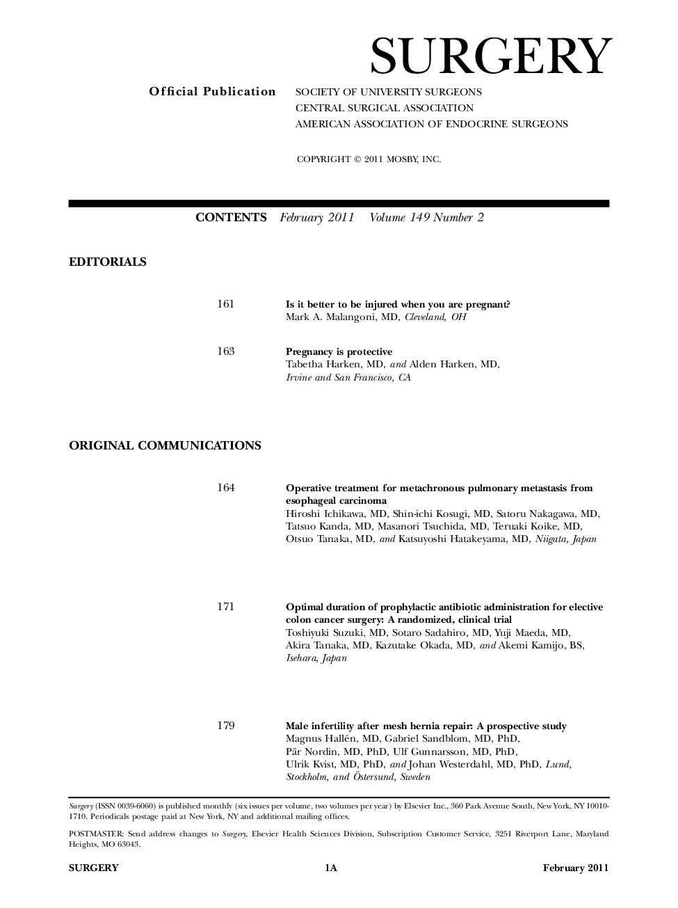 Table of Contents