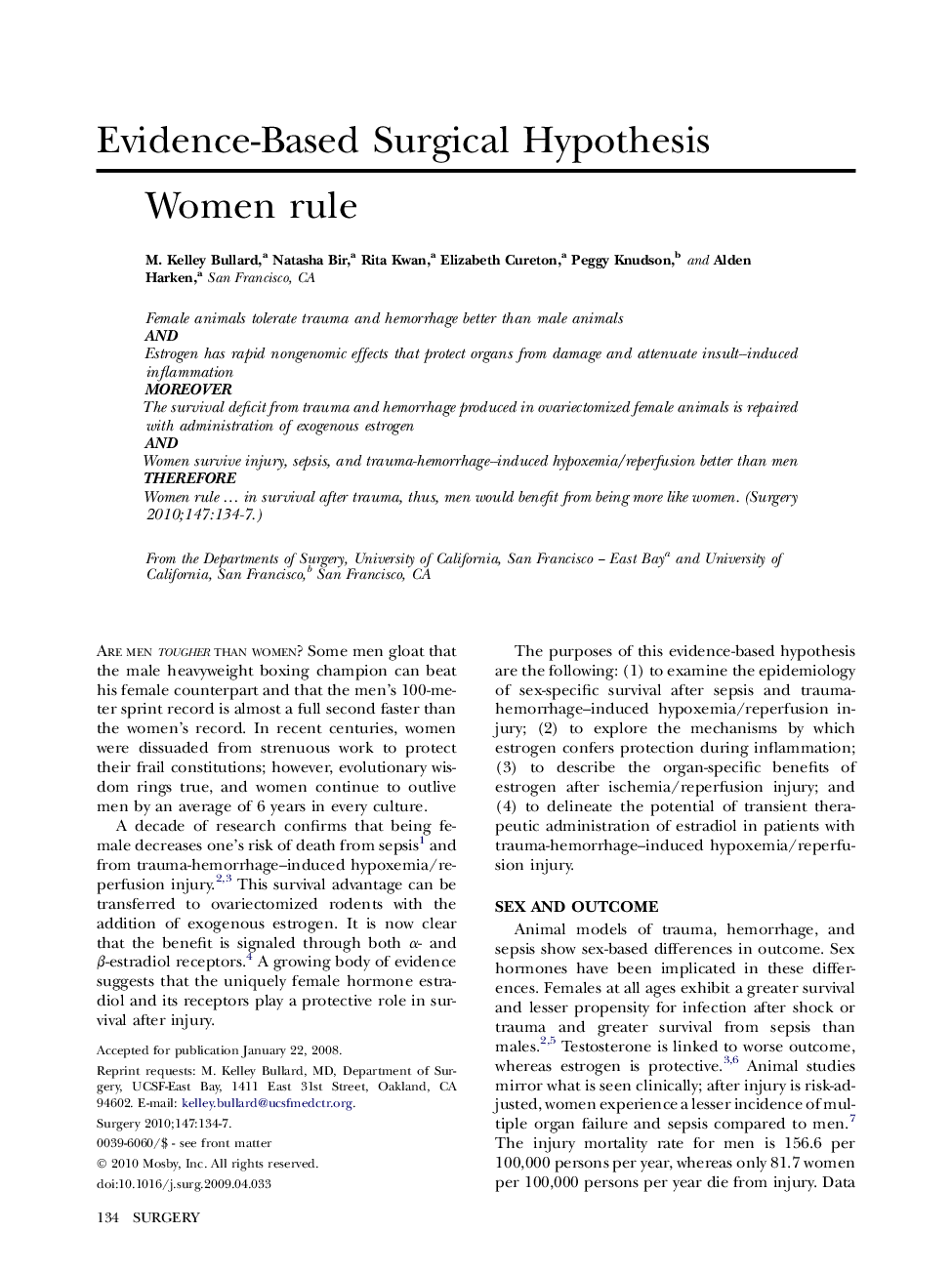 Women rule