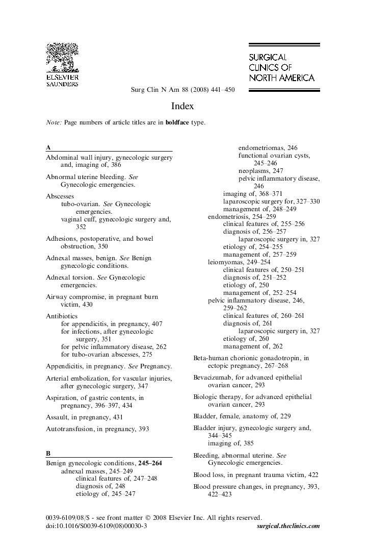 Index