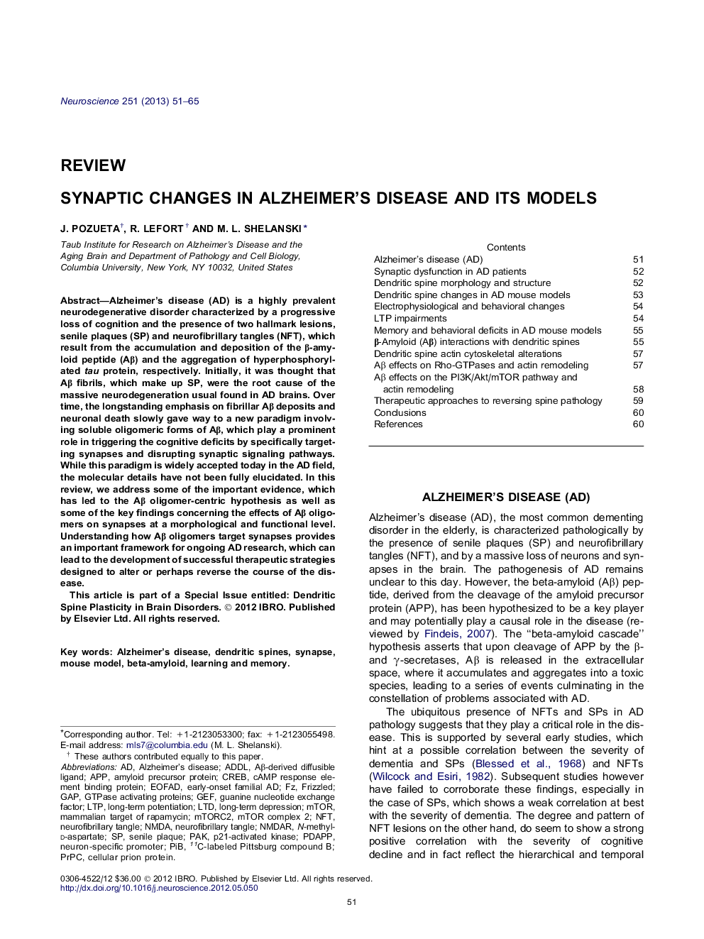 Synaptic changes in Alzheimer’s disease and its models