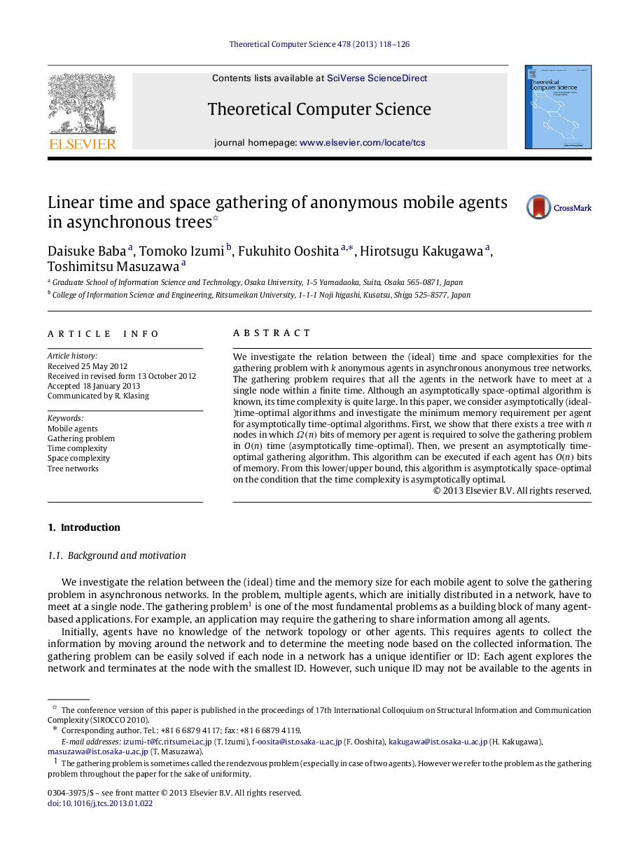 Linear time and space gathering of anonymous mobile agents in asynchronous trees 