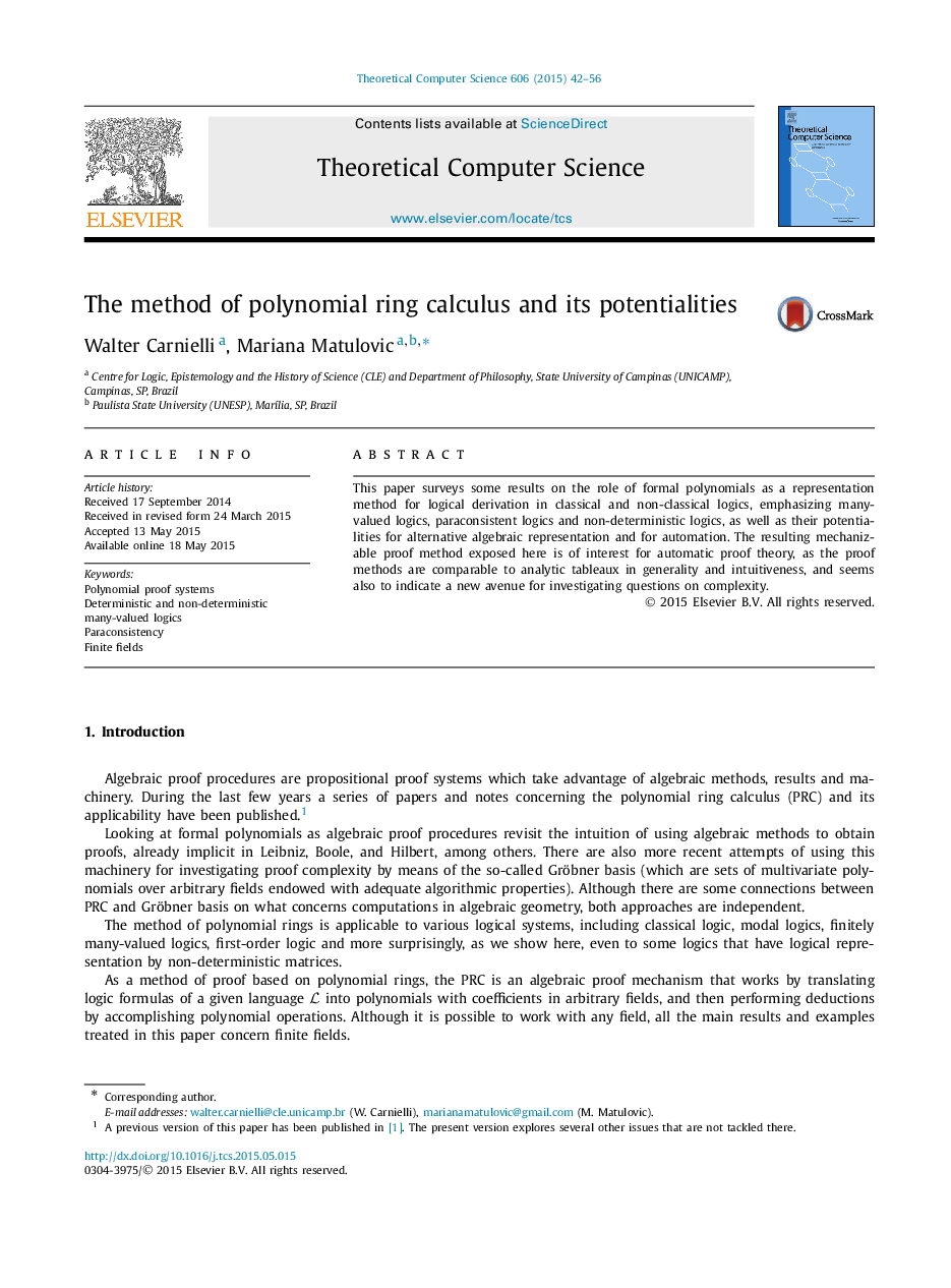 The method of polynomial ring calculus and its potentialities