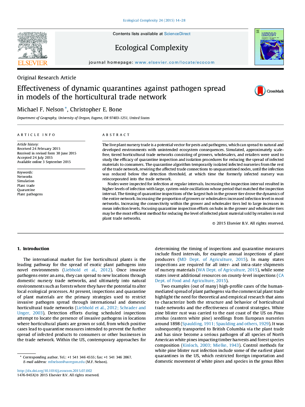 Effectiveness of dynamic quarantines against pathogen spread in models of the horticultural trade network