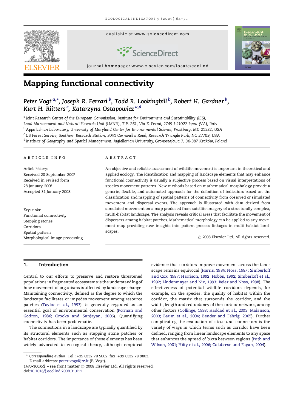 Mapping functional connectivity