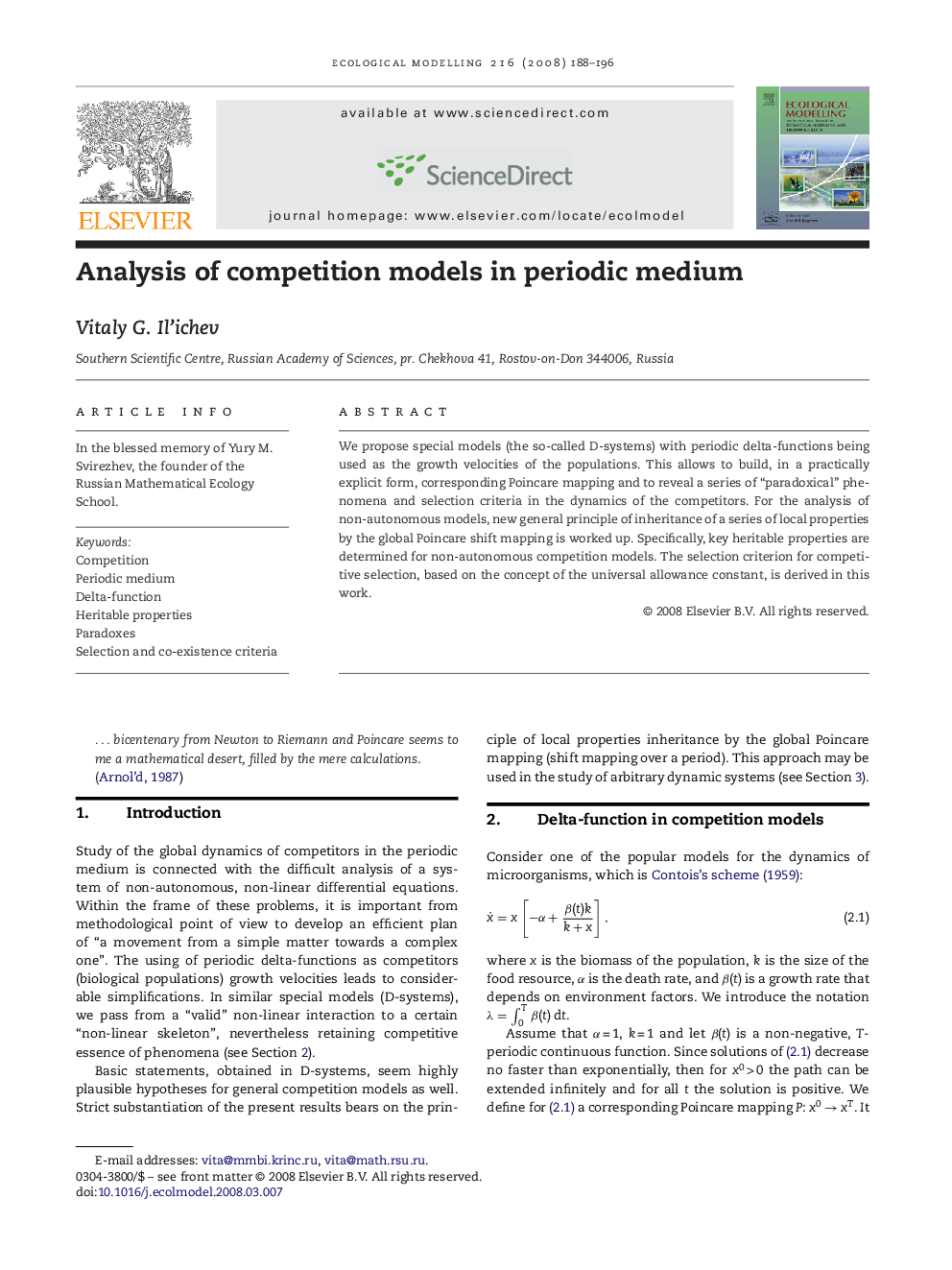 Analysis of competition models in periodic medium