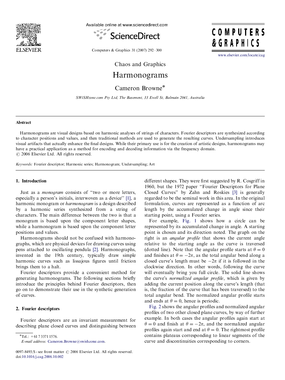 Harmonograms