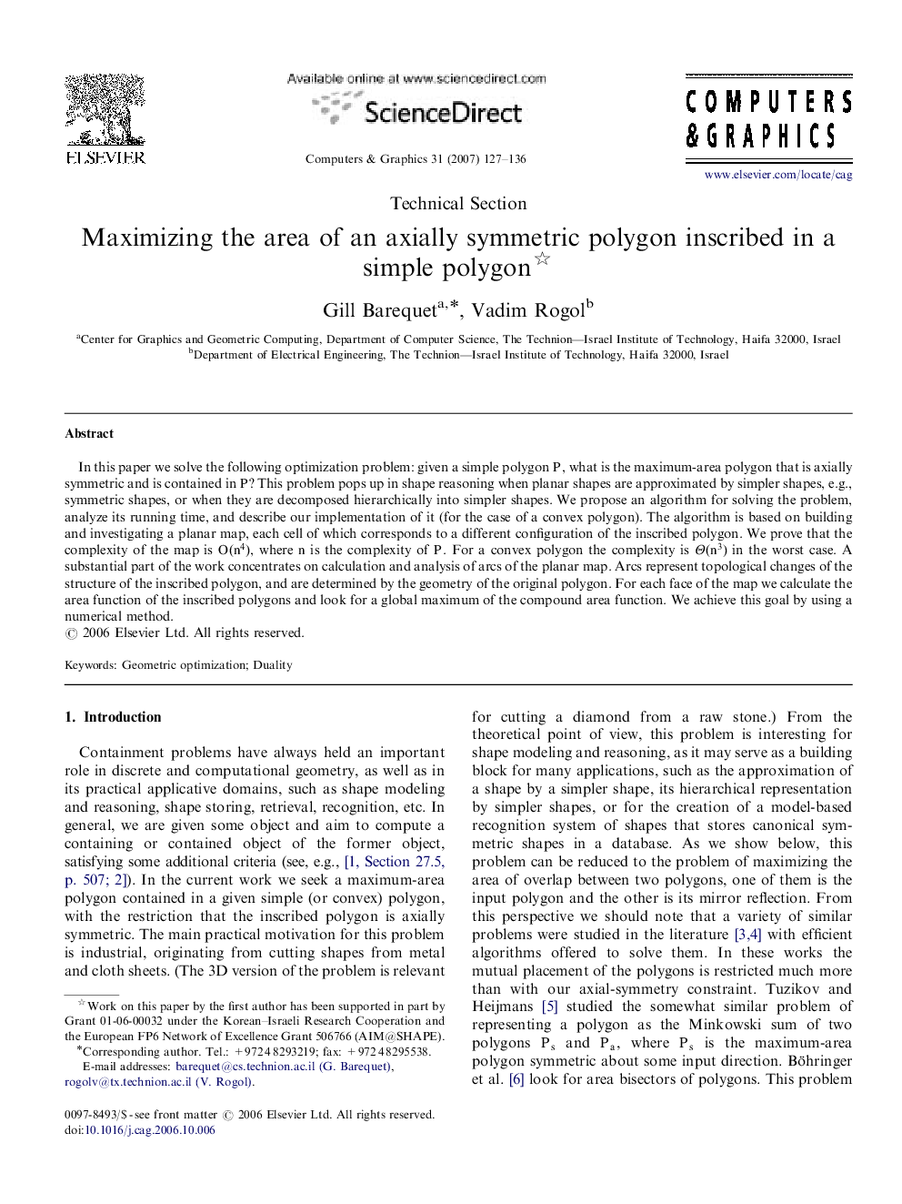 Maximizing the area of an axially symmetric polygon inscribed in a simple polygon 