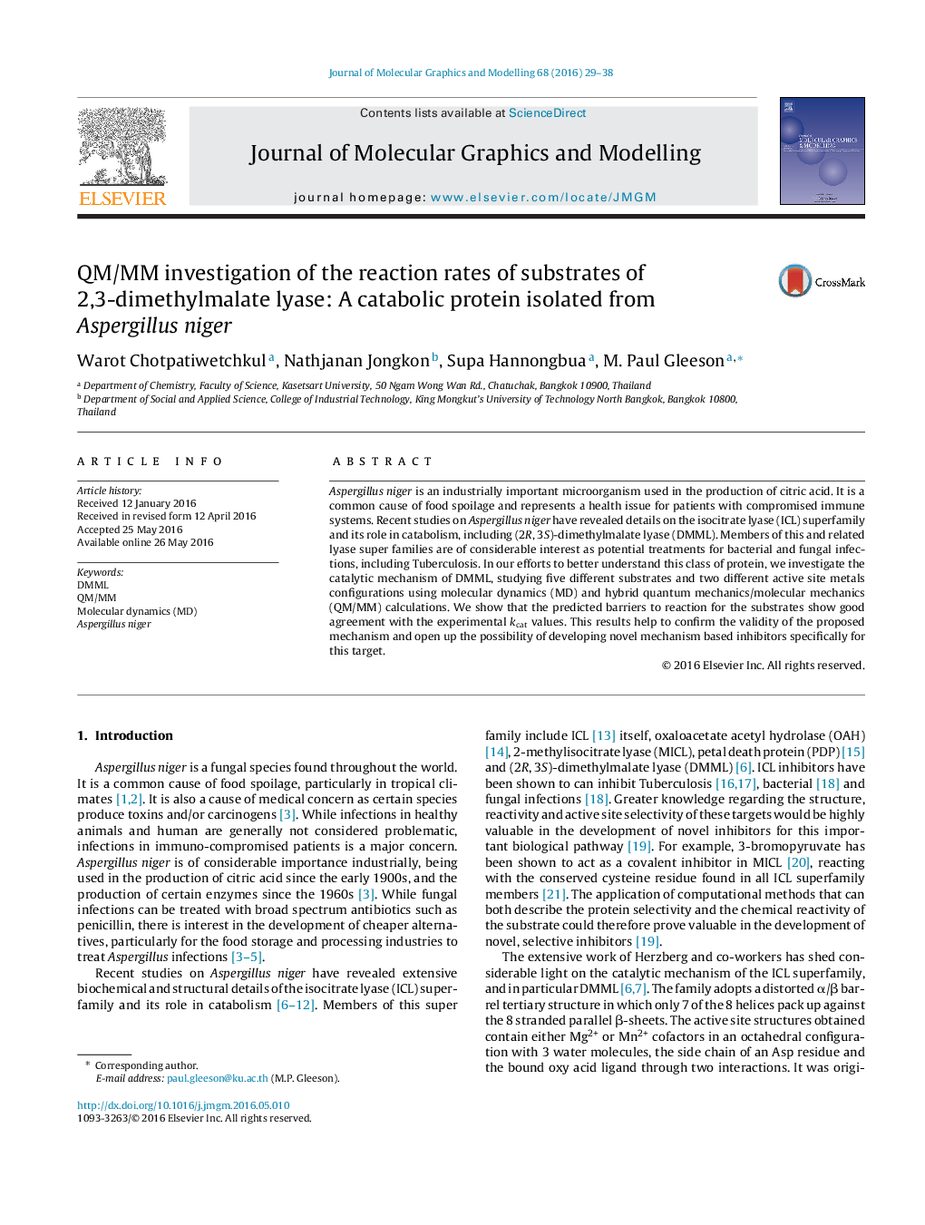 QM/MM investigation of the reaction rates of substrates of 2,3-dimethylmalate lyase: A catabolic protein isolated from Aspergillus niger