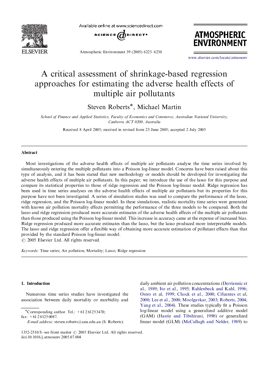 A critical assessment of shrinkage-based regression approaches for estimating the adverse health effects of multiple air pollutants