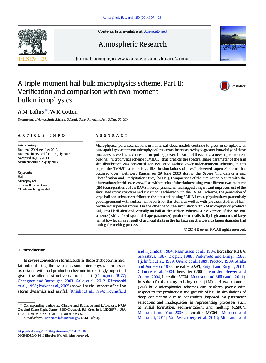 A triple-moment hail bulk microphysics scheme. Part II: Verification and comparison with two-moment bulk microphysics