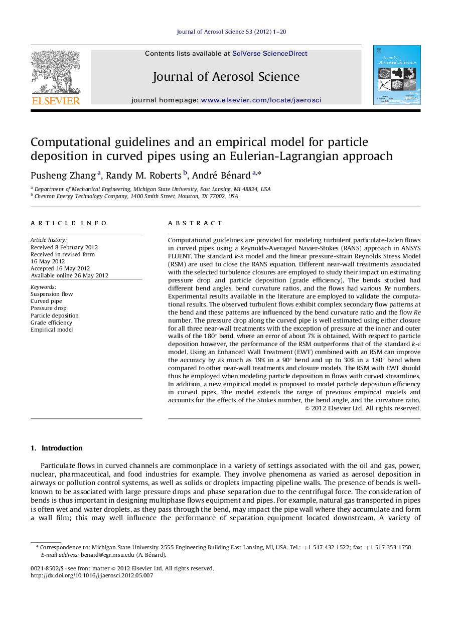 Computational guidelines and an empirical model for particle deposition in curved pipes using an Eulerian-Lagrangian approach