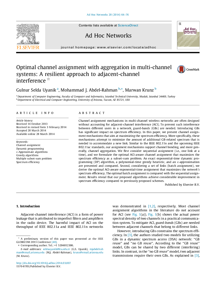 Optimal channel assignment with aggregation in multi-channel systems: A resilient approach to adjacent-channel interference