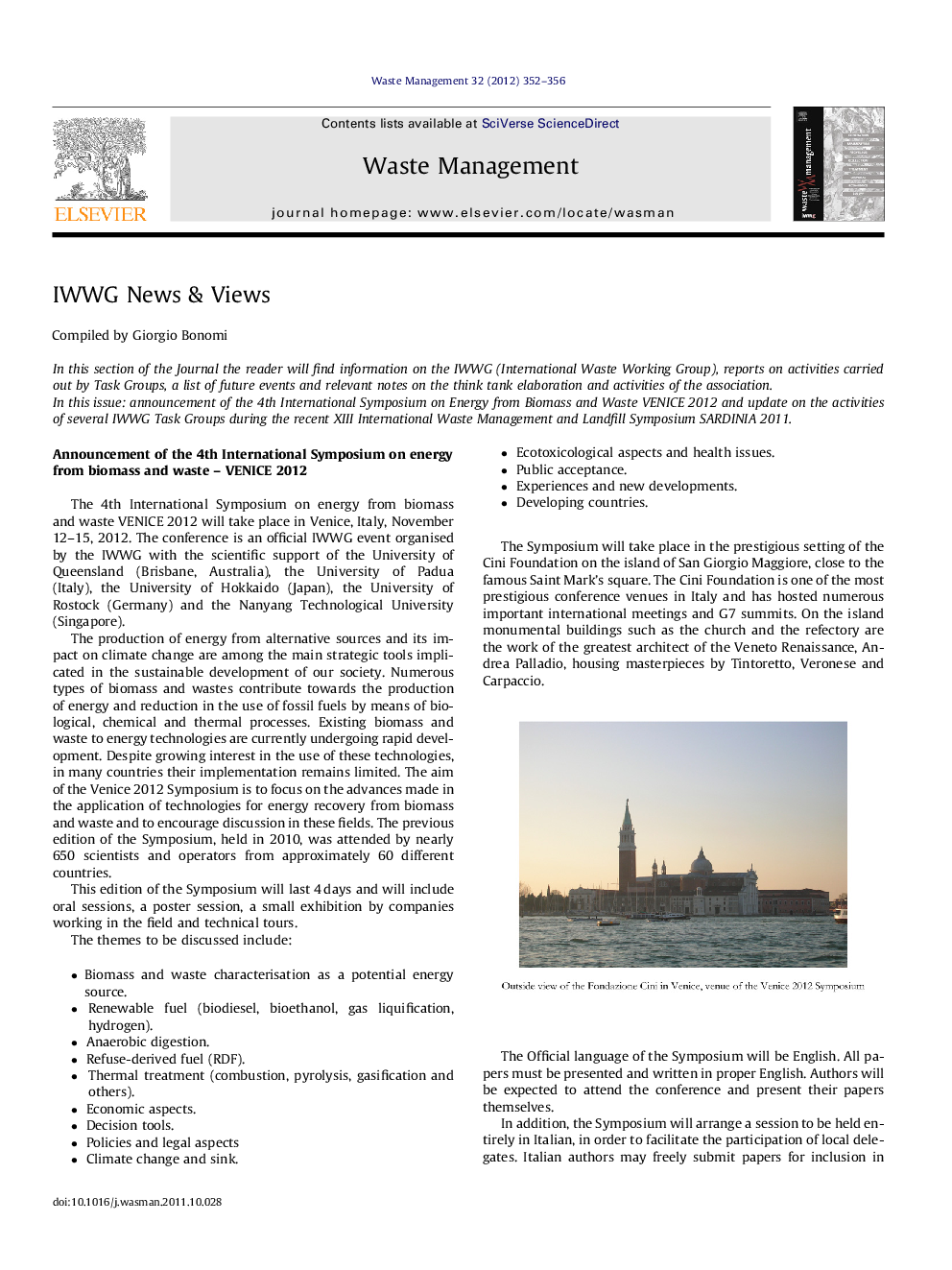 IWWG News & Views