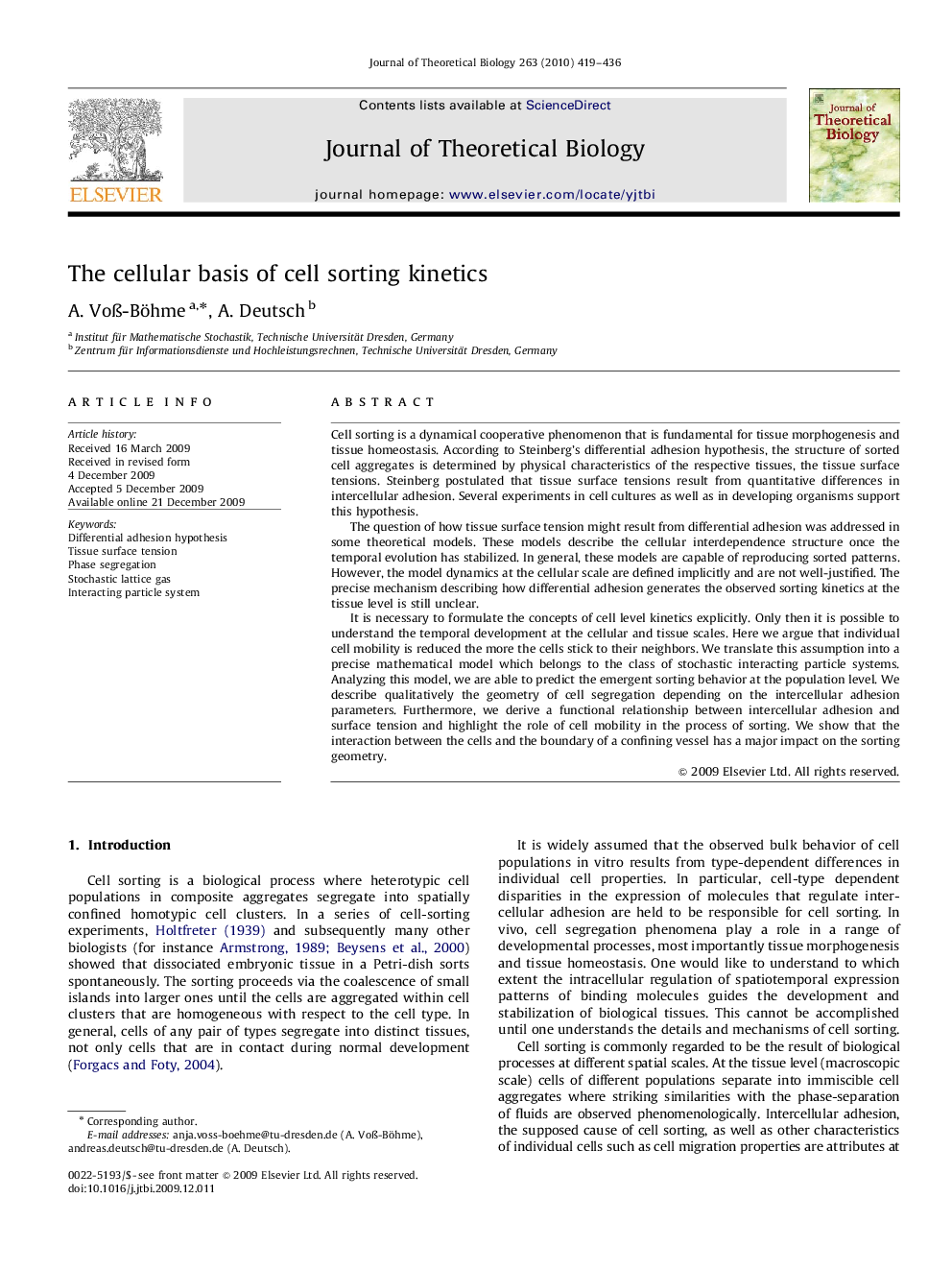 The cellular basis of cell sorting kinetics