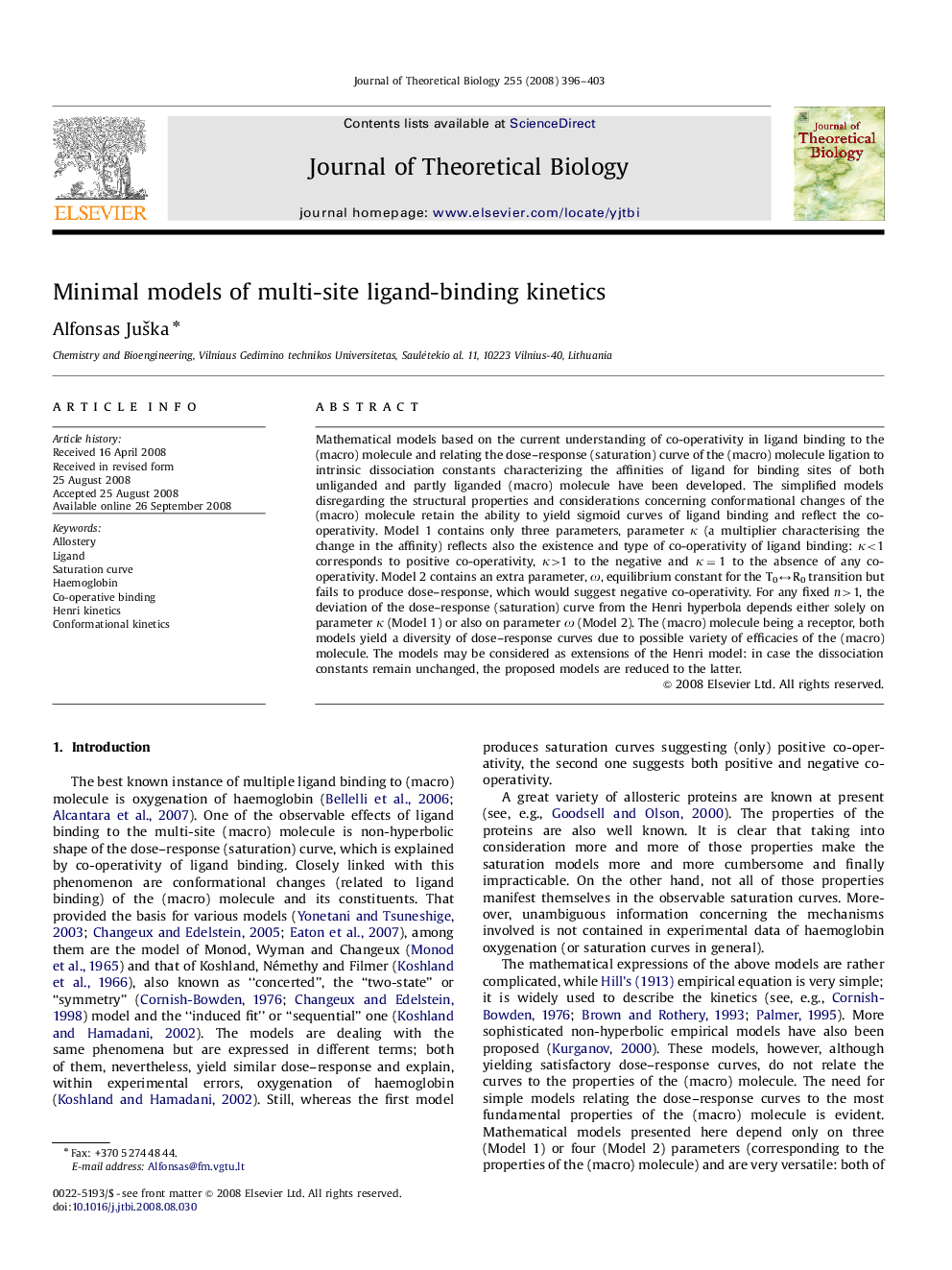 Minimal models of multi-site ligand-binding kinetics