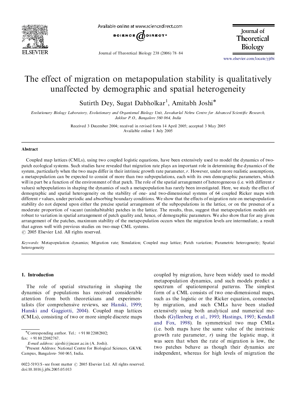 The effect of migration on metapopulation stability is qualitatively unaffected by demographic and spatial heterogeneity