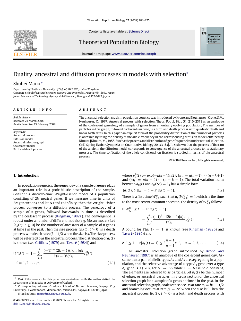 Duality, ancestral and diffusion processes in models with selection