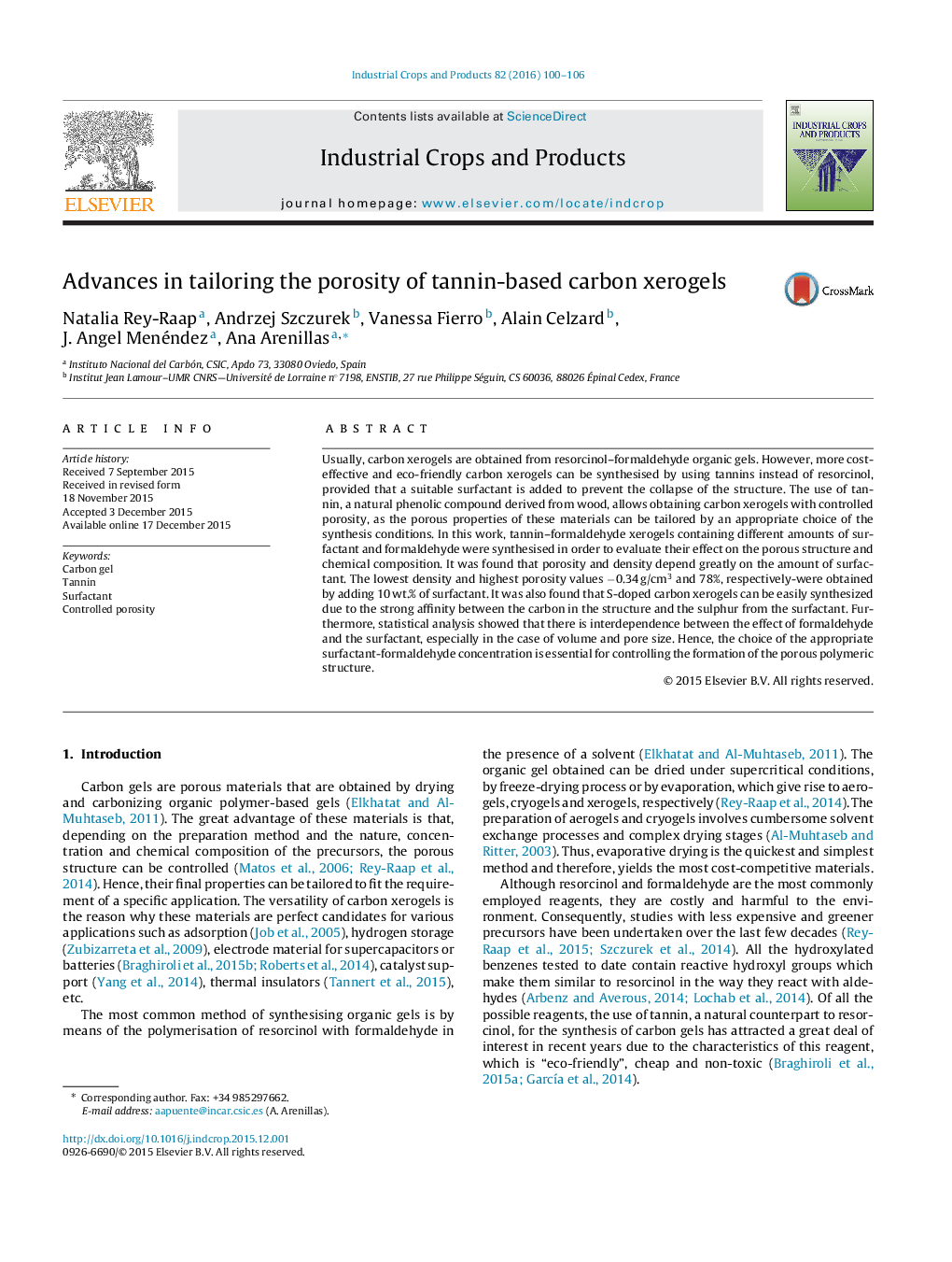 Advances in tailoring the porosity of tannin-based carbon xerogels