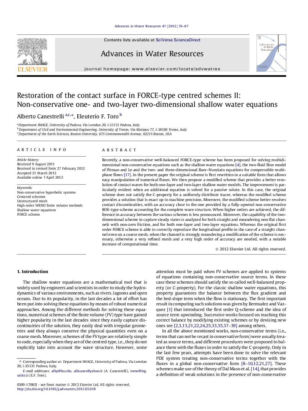 Restoration of the contact surface in FORCE-type centred schemes II: Non-conservative one- and two-layer two-dimensional shallow water equations