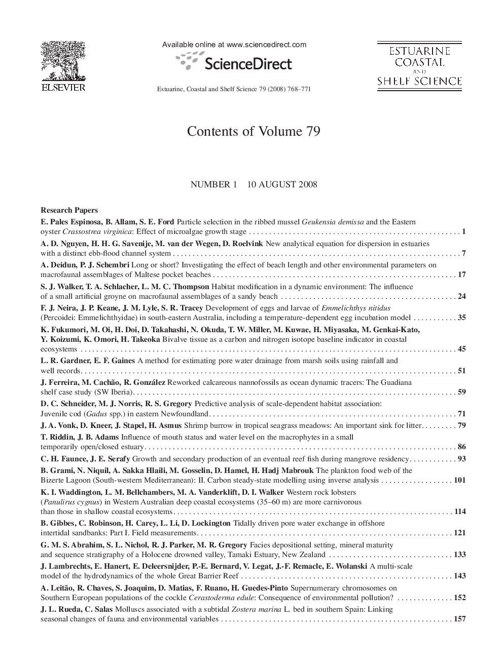 Contents volume