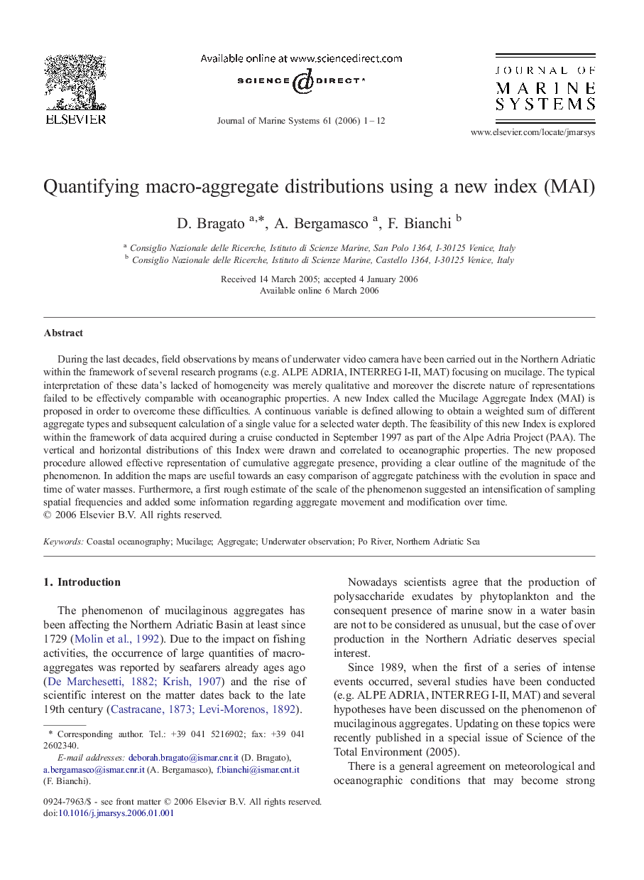 Quantifying macro-aggregate distributions using a new index (MAI)