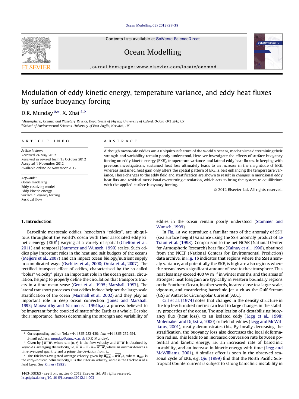 Modulation of eddy kinetic energy, temperature variance, and eddy heat fluxes by surface buoyancy forcing