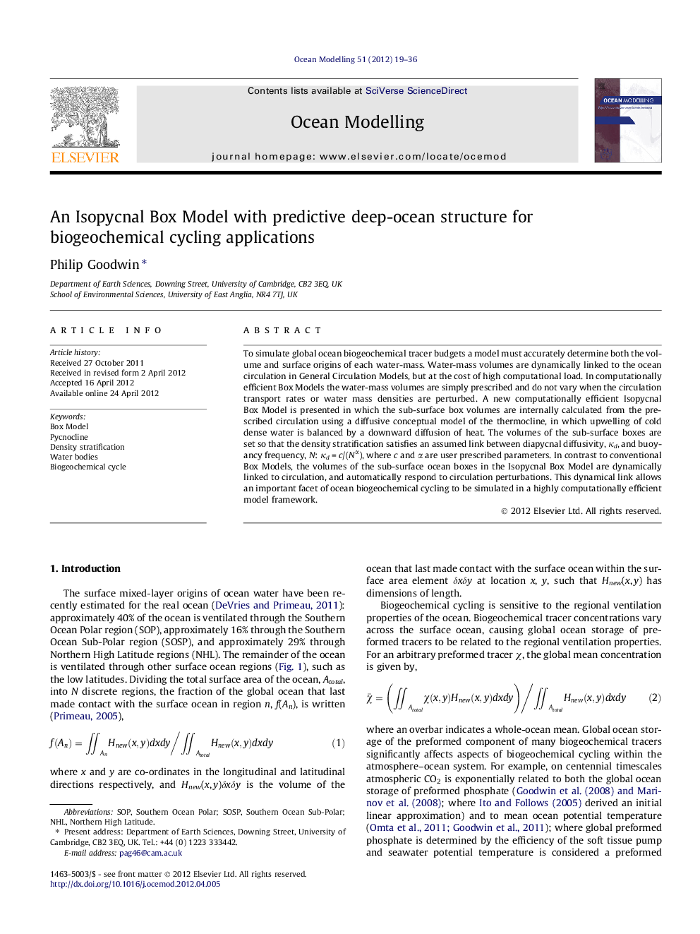 An Isopycnal Box Model with predictive deep-ocean structure for biogeochemical cycling applications