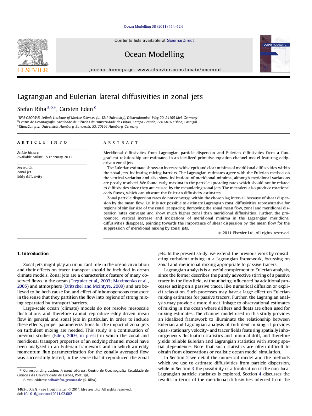 Lagrangian and Eulerian lateral diffusivities in zonal jets