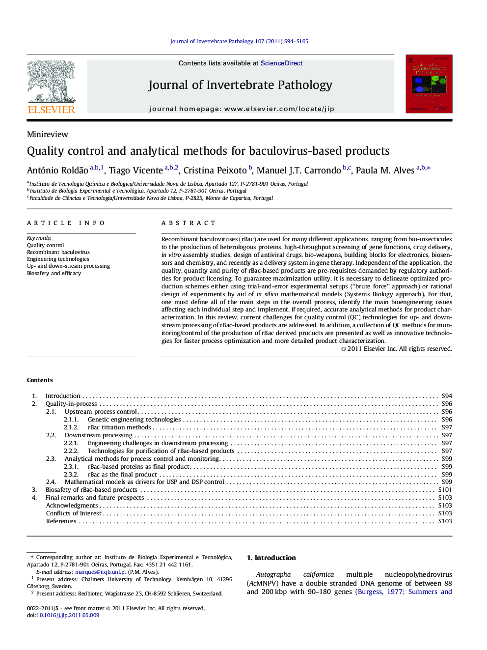 Quality control and analytical methods for baculovirus-based products