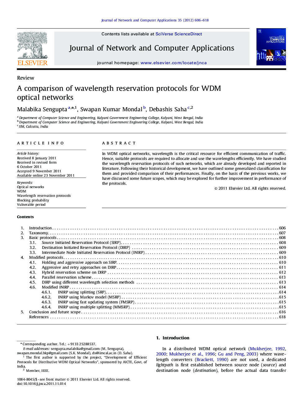A comparison of wavelength reservation protocols for WDM optical networks