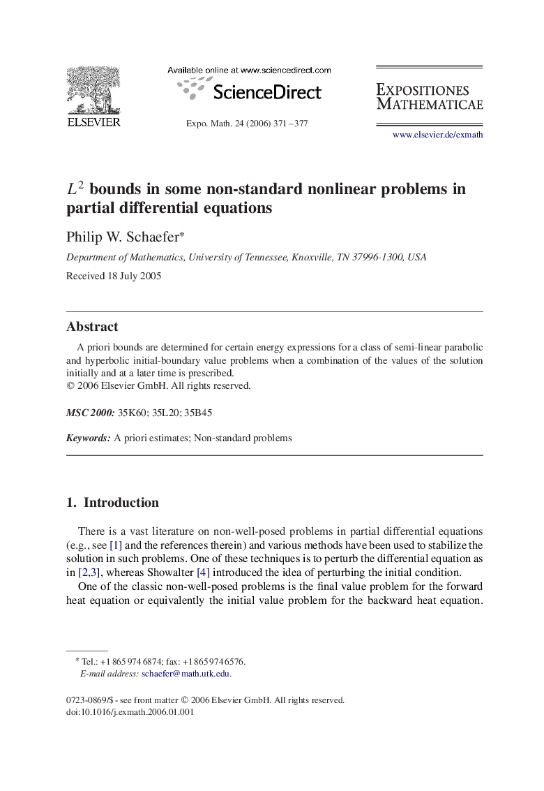 L2 bounds in some non-standard nonlinear problems in partial differential equations