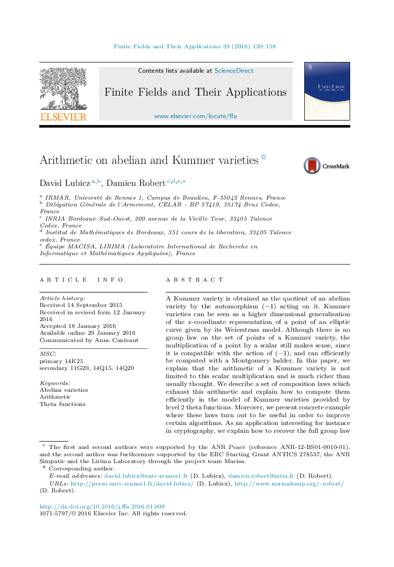 Arithmetic on abelian and Kummer varieties 