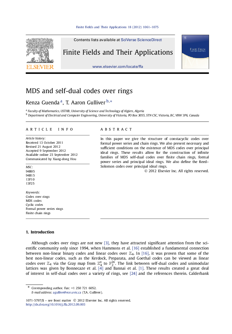 MDS and self-dual codes over rings