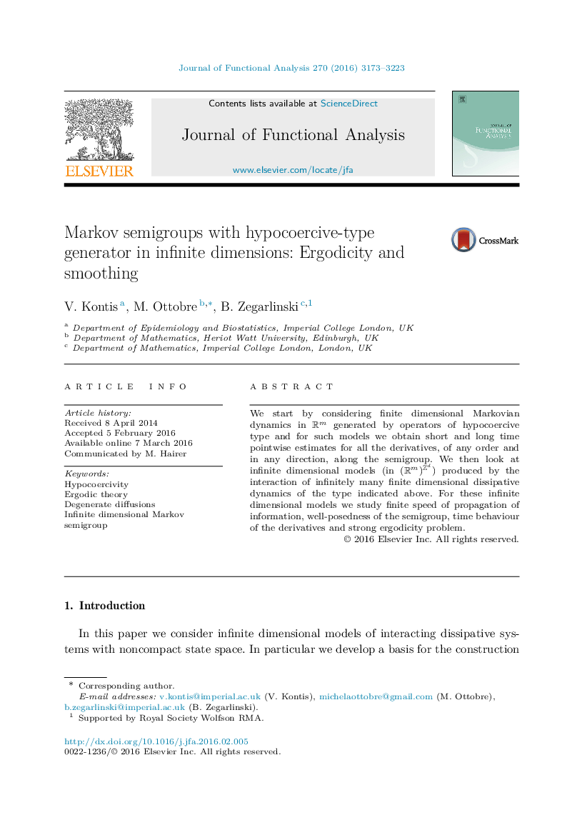 Markov semigroups with hypocoercive-type generator in infinite dimensions: Ergodicity and smoothing