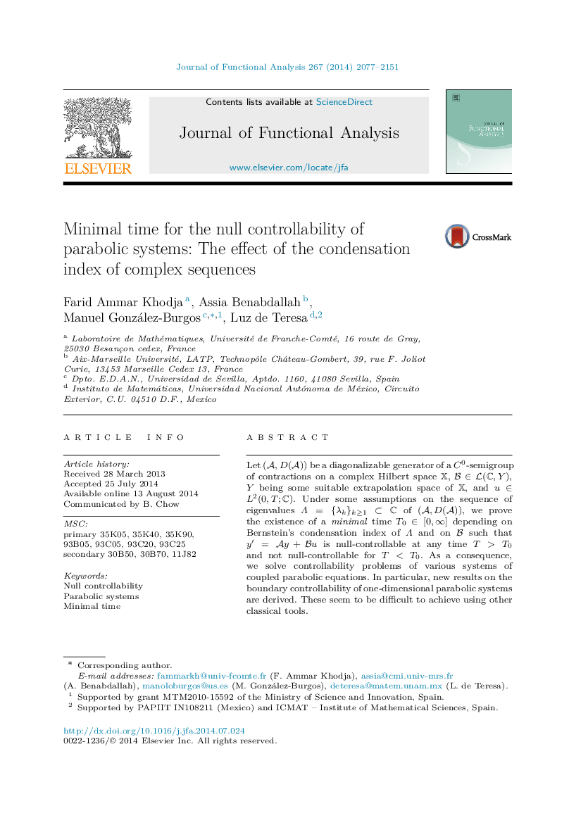 Minimal time for the null controllability of parabolic systems: The effect of the condensation index of complex sequences