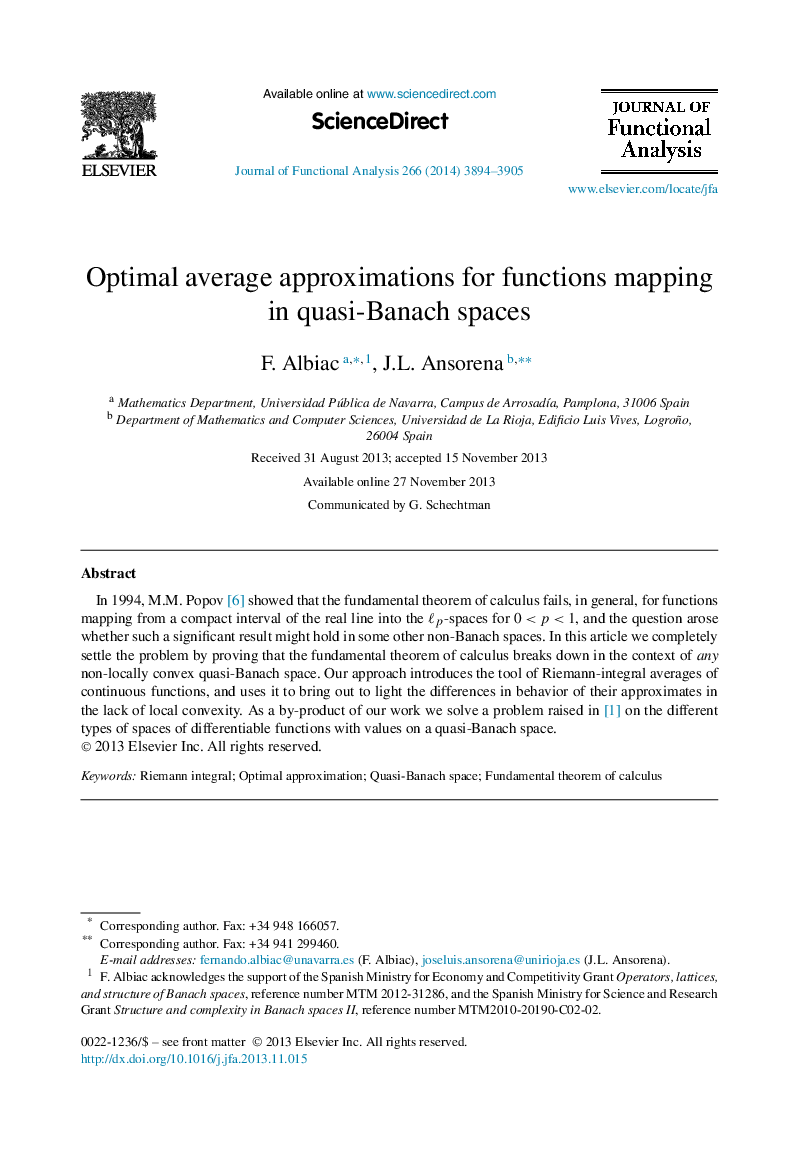Optimal average approximations for functions mapping in quasi-Banach spaces