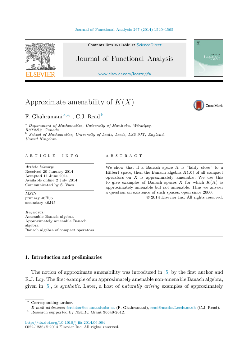 Approximate amenability of K(X)K(X)