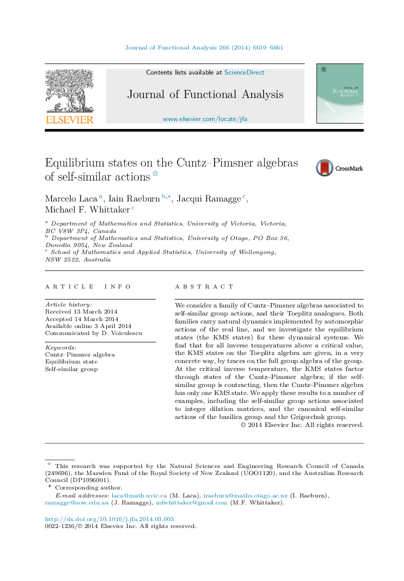 Equilibrium states on the Cuntz–Pimsner algebras of self-similar actions 