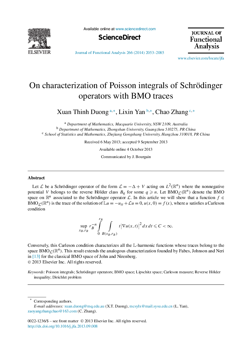 On characterization of Poisson integrals of Schrödinger operators with BMO traces