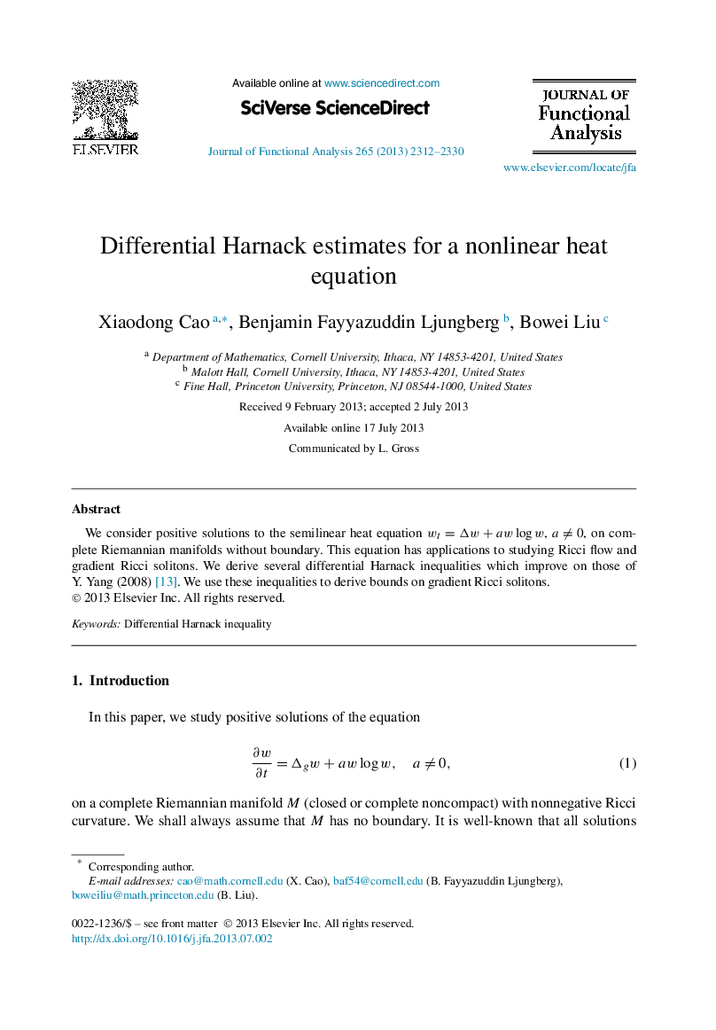 Differential Harnack estimates for a nonlinear heat equation