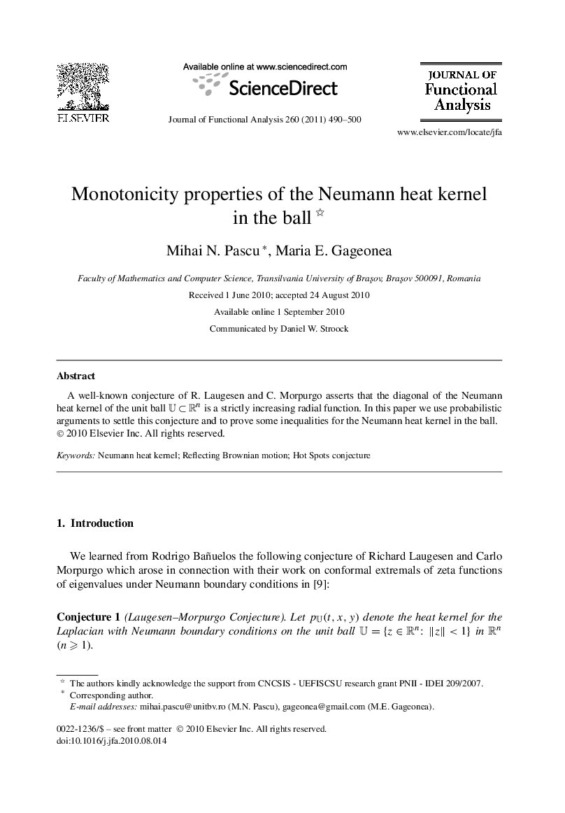 Monotonicity properties of the Neumann heat kernel in the ball