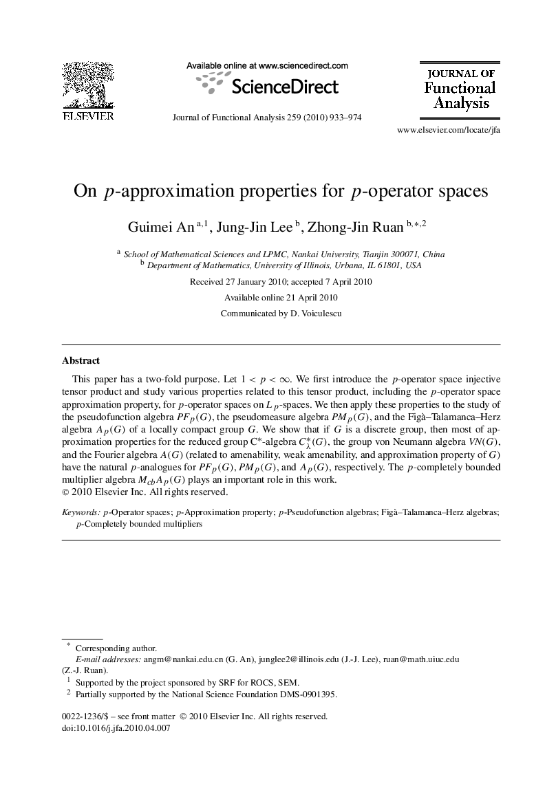 On p-approximation properties for p-operator spaces